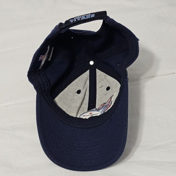 Tennessee Titans Logo NFL Football Hap Cap Blue Embroidered Adjustable Casual - Picture 6 of 8